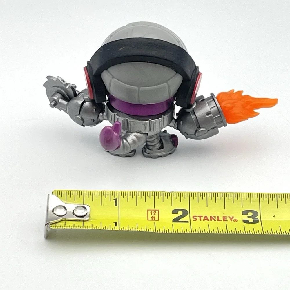 FGTeeV Bonkers Toys Duddy‎ Purple Monster Figure Saw Blade Jetpack Fire 2.25